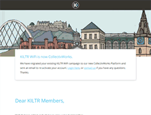 Tablet Screenshot of kiltr.com